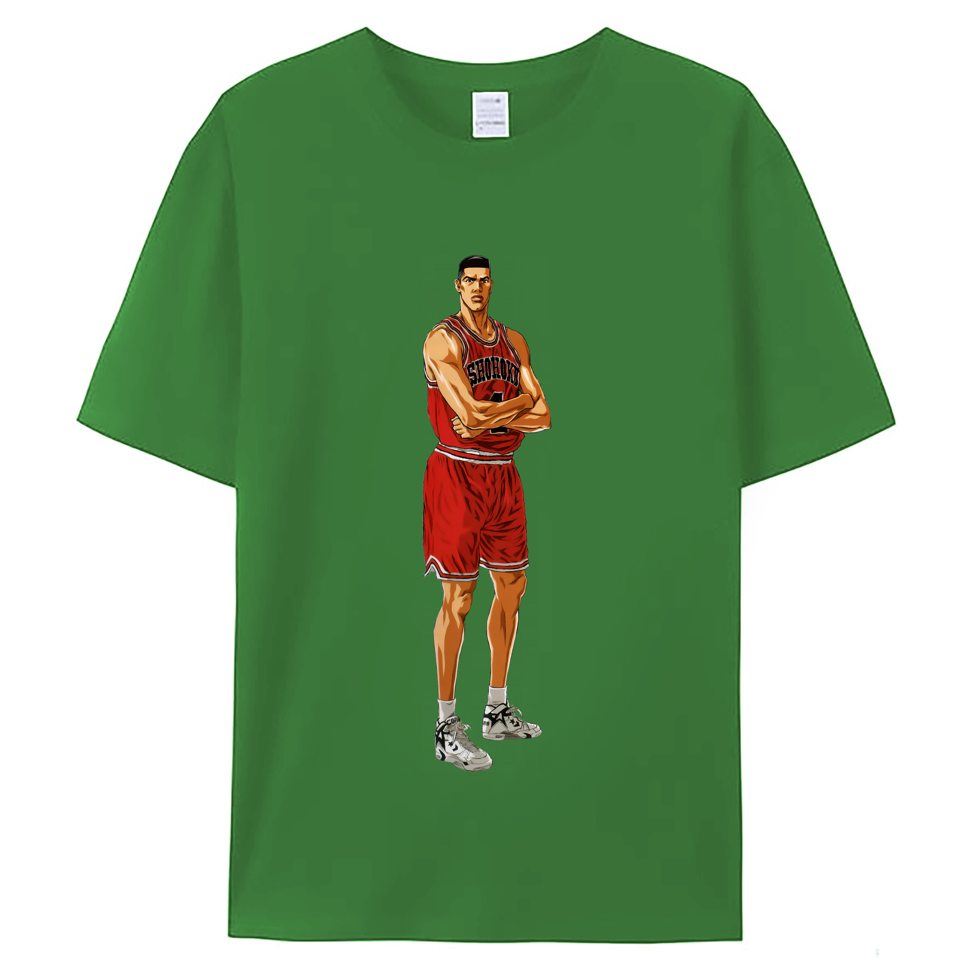 （画像用） SLAM DUNK／スラムダンク レディースカジュアルプリントTシャツ（綿100％）